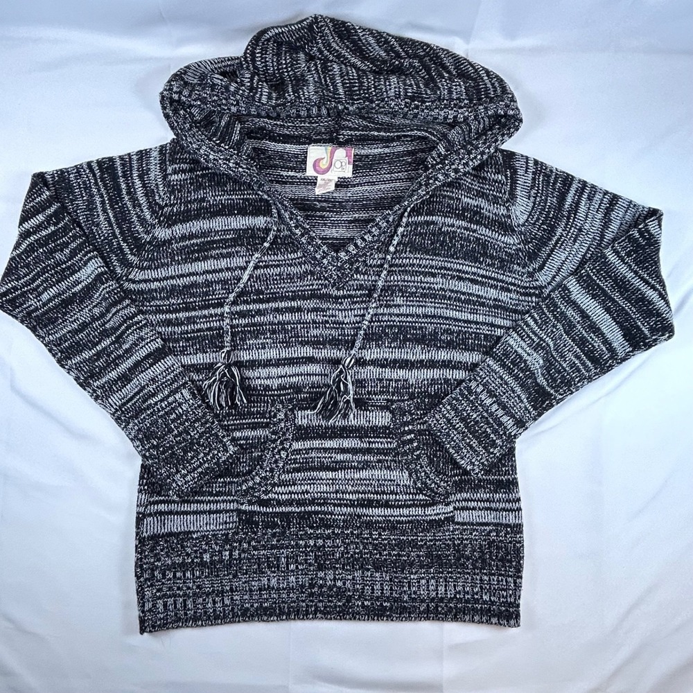 VTG Ocean Pacific Op Knit Women's Sweater Hoodie Sz‎ XXL Stripe Surf 90's